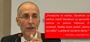 Ľuboš Sirota, viceprezident RÚZ o ochote Slovákov pracovať za mizerné mzdy